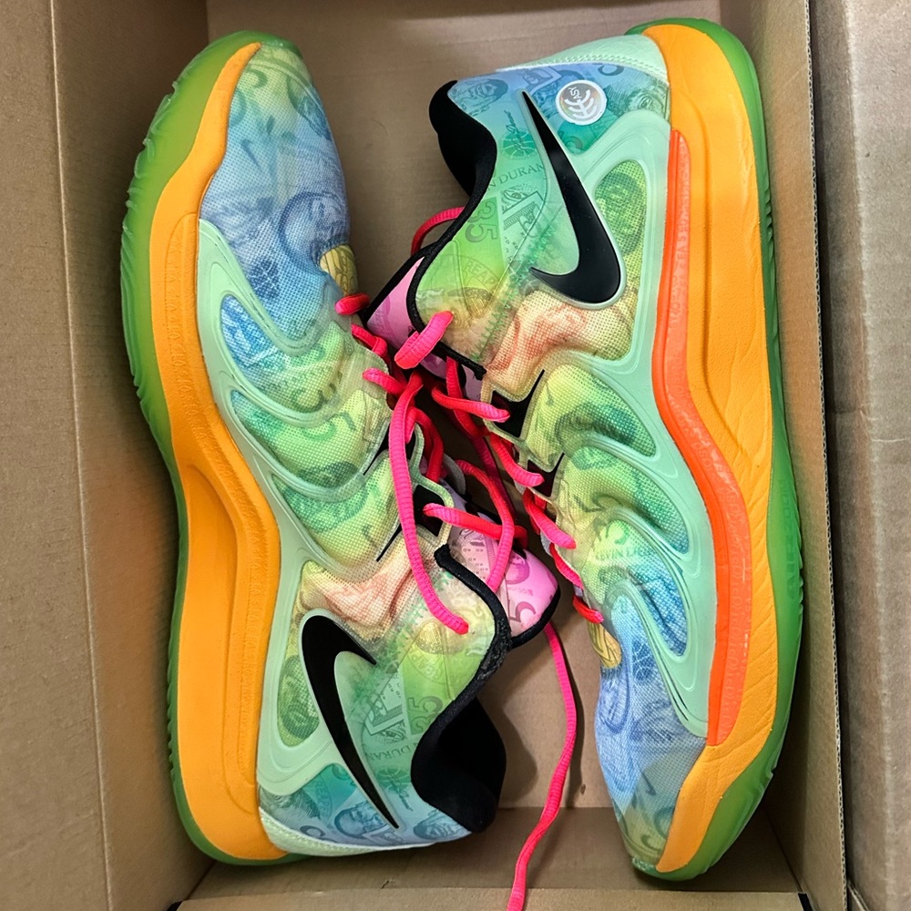 Nike KD 17 Basketball Kevin Durant Easy Money All-Star HF1811-700 - Picture 5 of 13